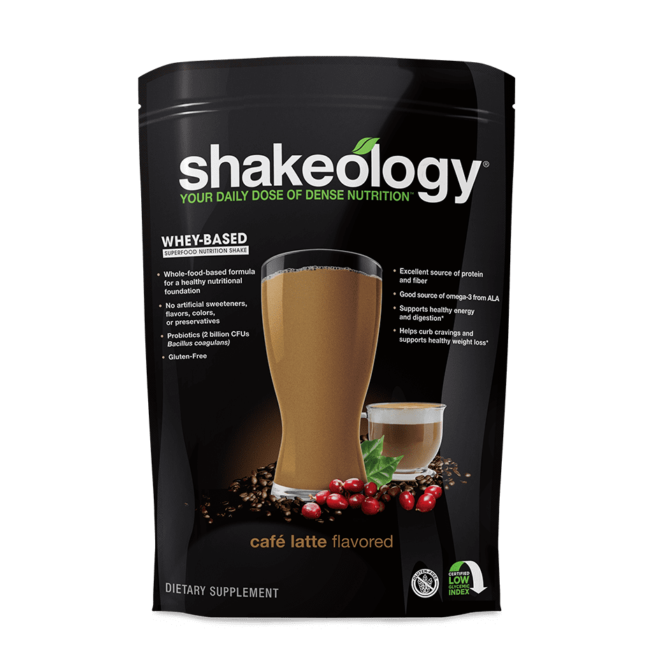 Café Latte Whey Shakeology Team Beachbody US